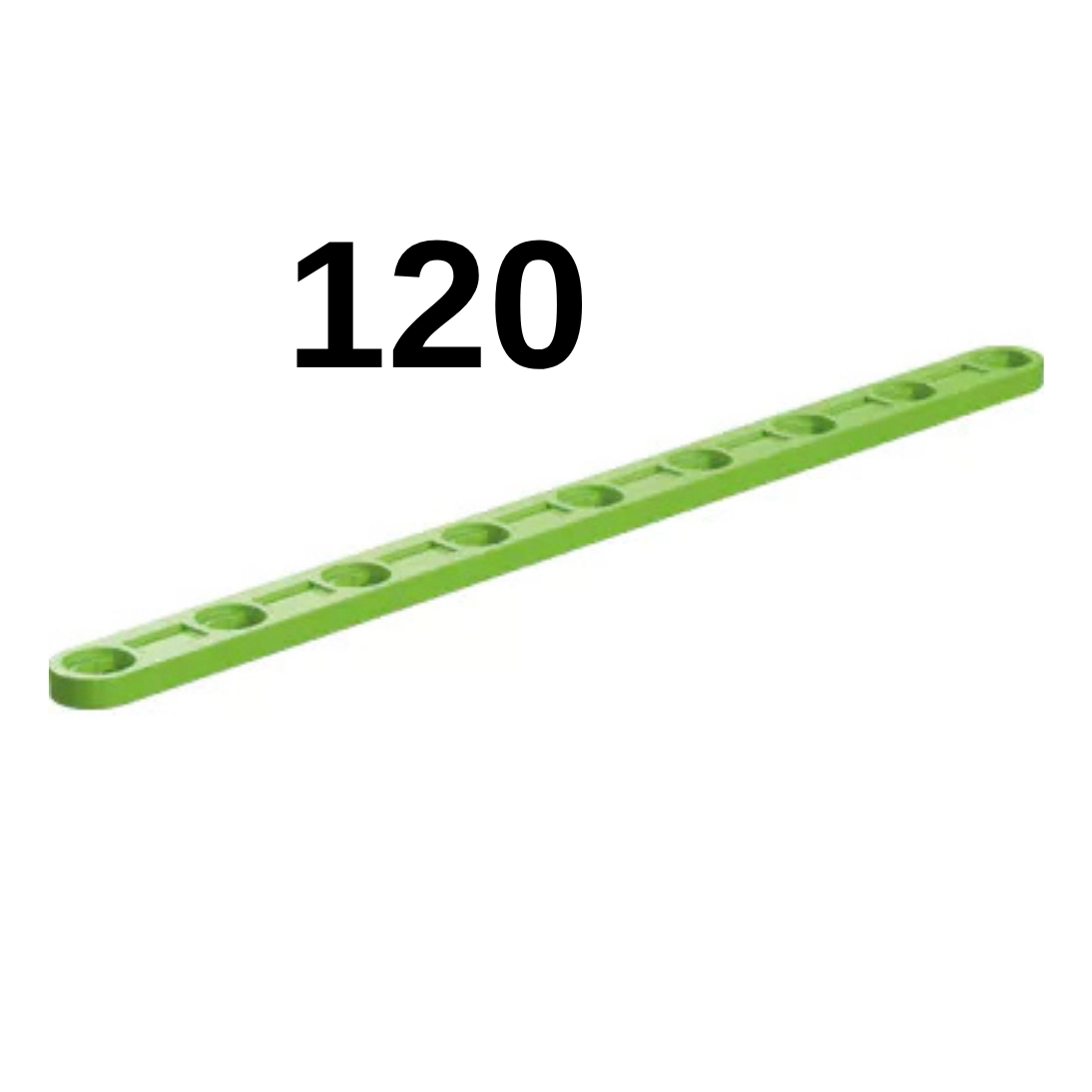 146533 - Destek çubuk 120, yeşil