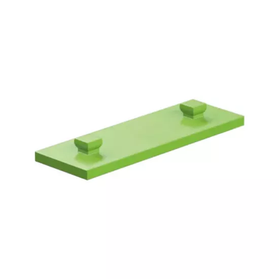 163041 - Montaj plaka 15x45, yeşil